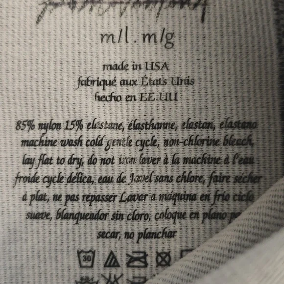 NWOT FP Movement Power Play Bodysuit. M/L - Picture 8 of 8